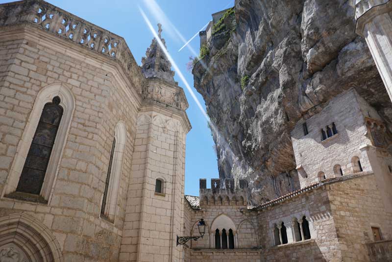 Un dédale de rues bordées d'églises et de chapelles à Rocamdour