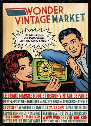 merveille marché vintage paris