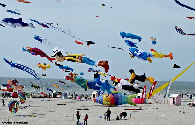 International Kite Festival Berck-sur-Mer France en images