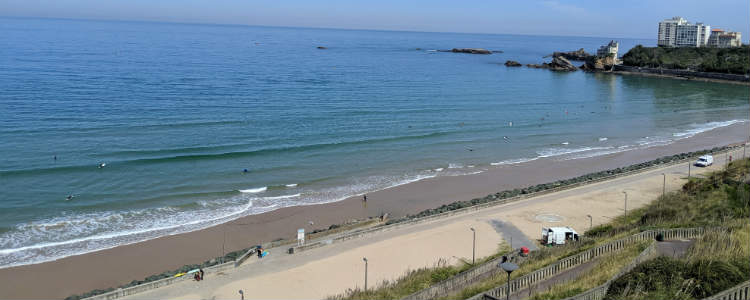 Plage de la Côte des Basques Biarritz