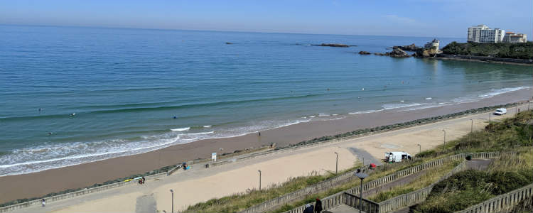 Plage de la Côte des Basques Biarritz