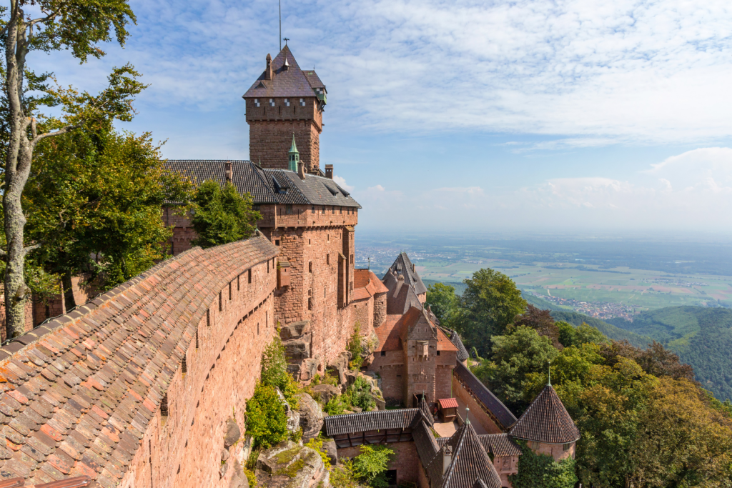 Château du Haut-Koenigsbourg, château en Alsace