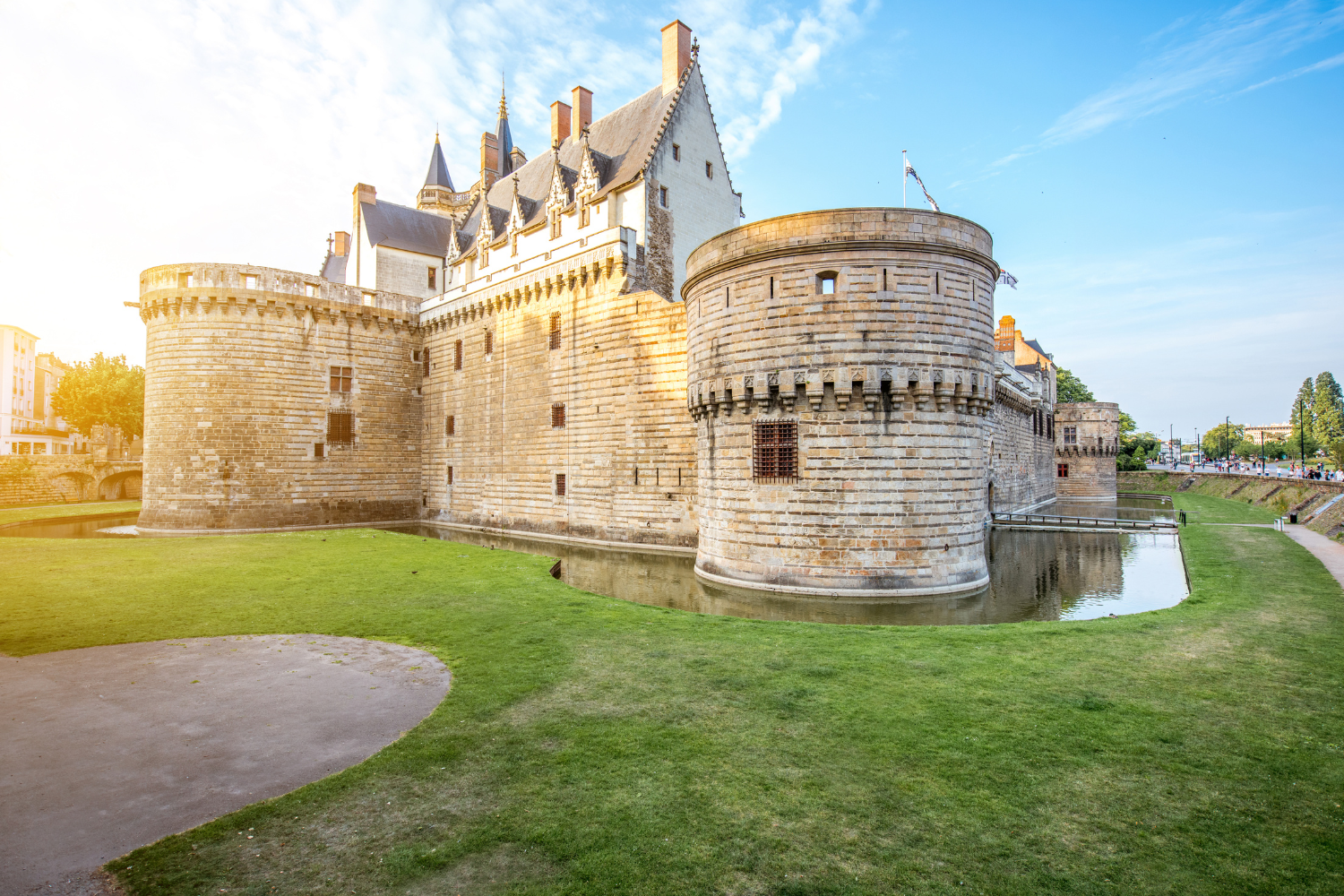 Château de Nantes, Château breton