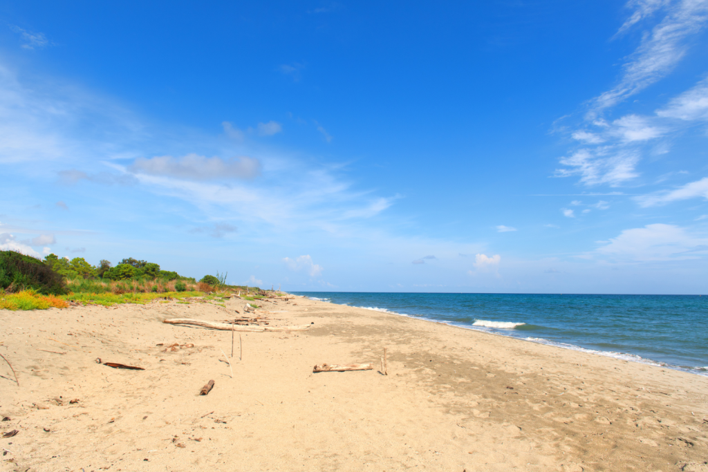 plage de Capu Laurosu proche de Propriano