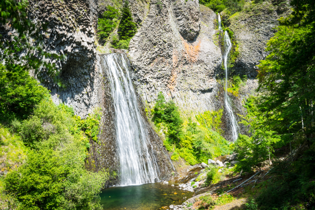 cascade du Ray-Pic en Ardèche