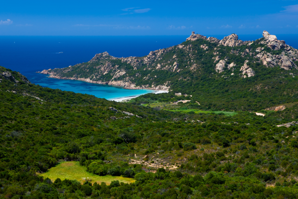 Plage de Roccapina en Corse