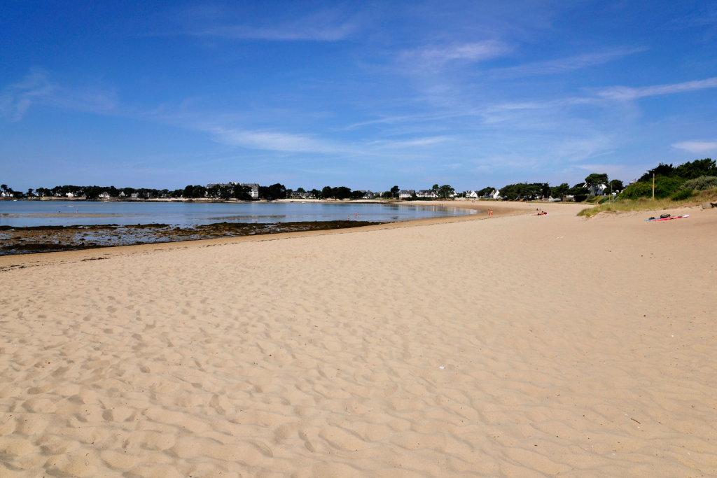 Plage de Bretagne, Plage de Kervillen à La Trinité-sur-Mer