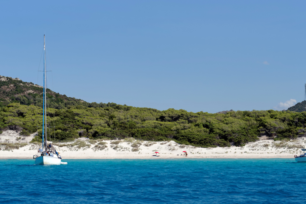 La plage de Saleccia, au cœur du désert des Agriates en Corse