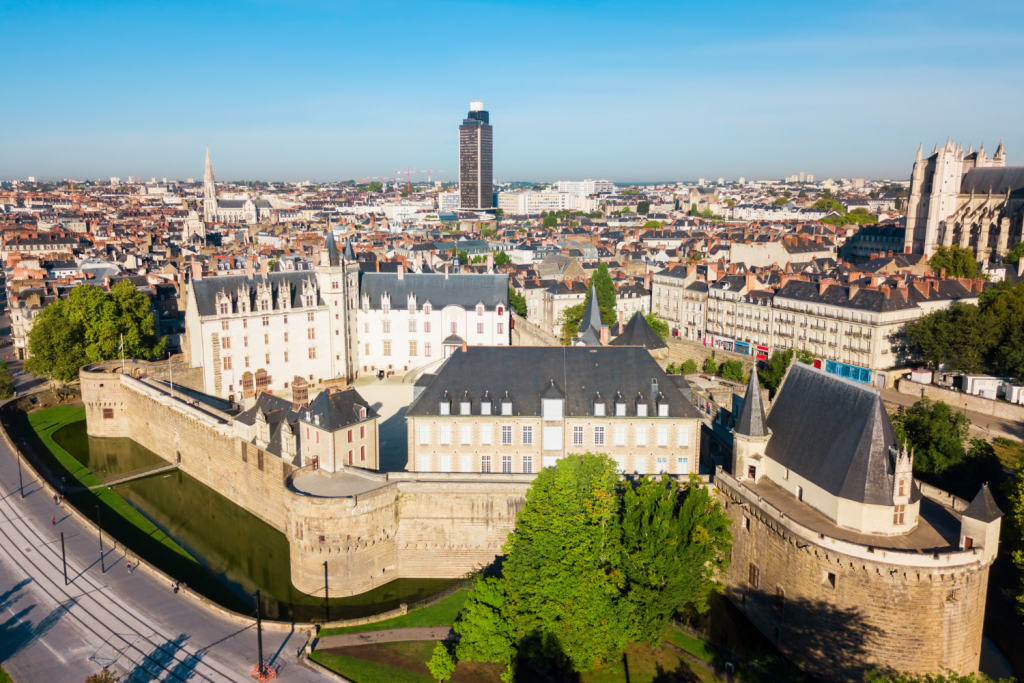 Château de Nantes en Bretagne