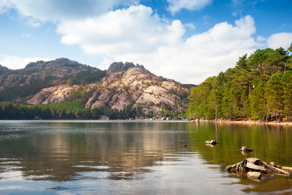 Lac de l'Ospédale en Corse