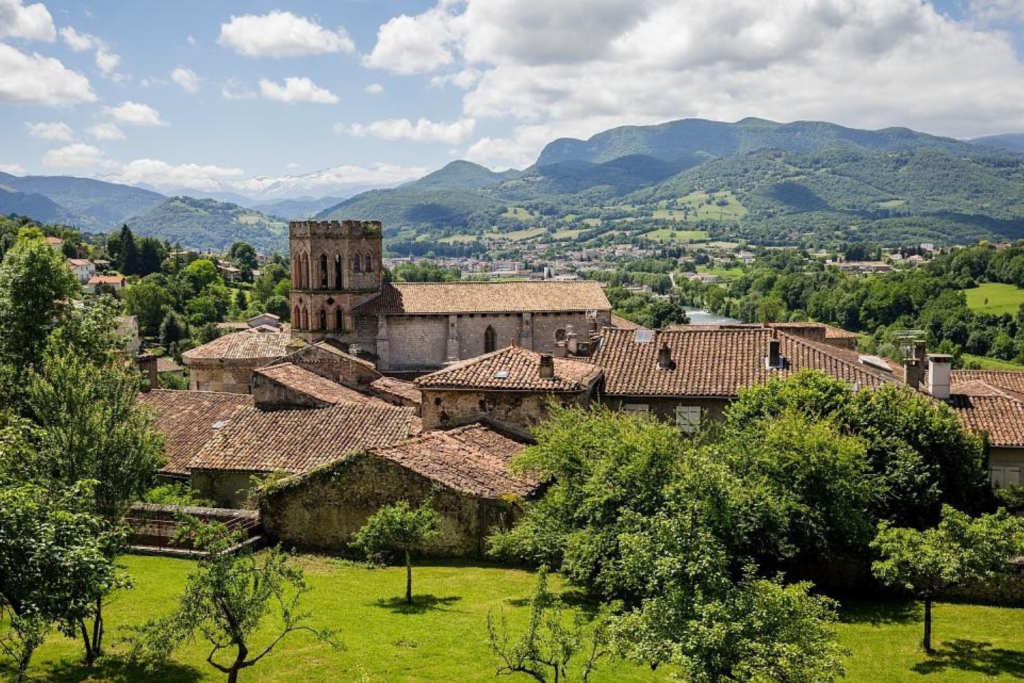 Saint-Lizier village autour de Toulouse