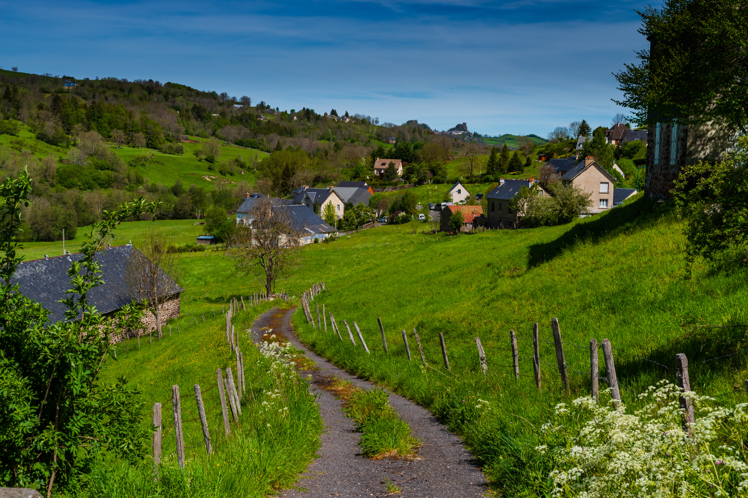 Région d'Auvergne, le Cantal