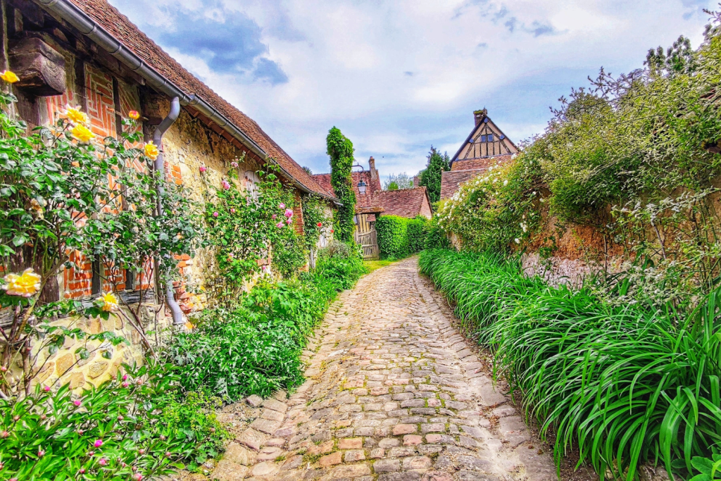 Village Gerberoy, plus beaux villages de France