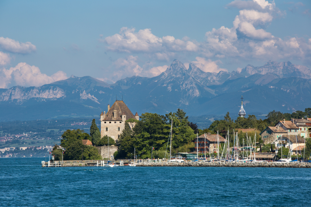 Village de Yvoire, Haute-Savoie