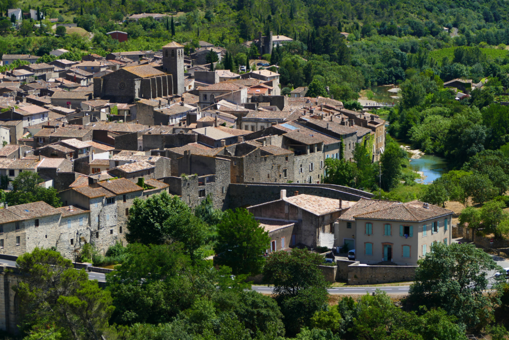 plus beaux villages d'occitanie :  Lagrasse, Aude