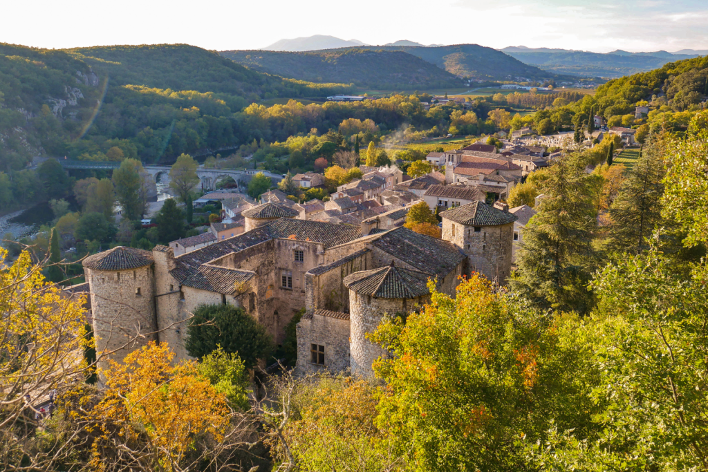 Village de l'Ardèche Vogüé