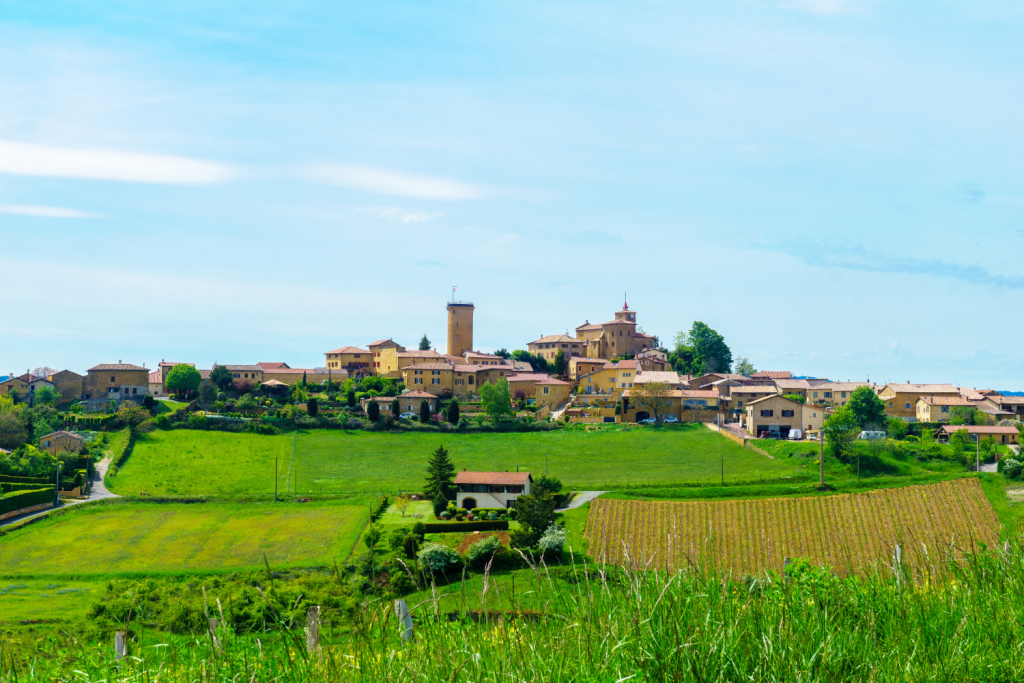 Village du beaujolais, Oingt 