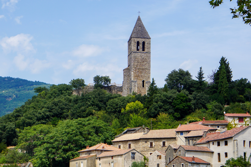 Olargues village autour de Montpellier