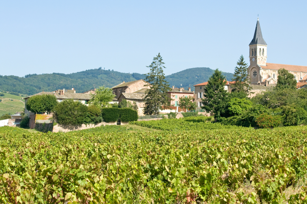 Village du beaujolais, Juliénas 