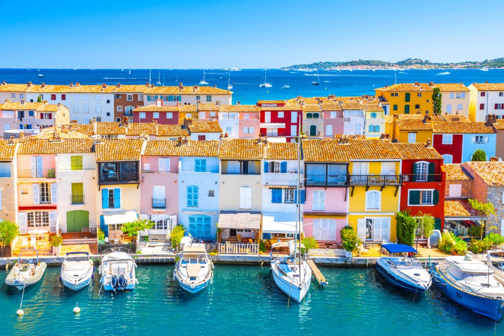 Port Grimaud en France, village de pêcheur