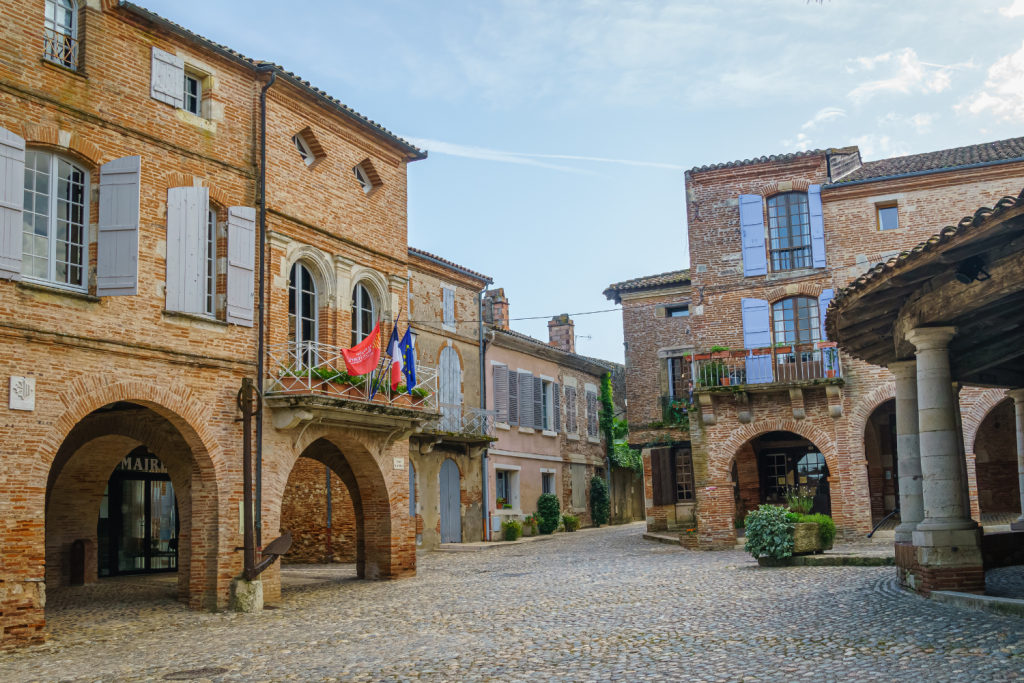 Auvillar village autour de Toulouse