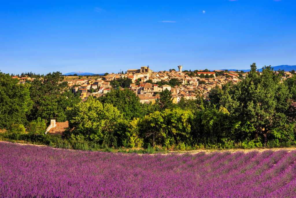 plus beaux villages des Alpes de Haute Provence : Valensole