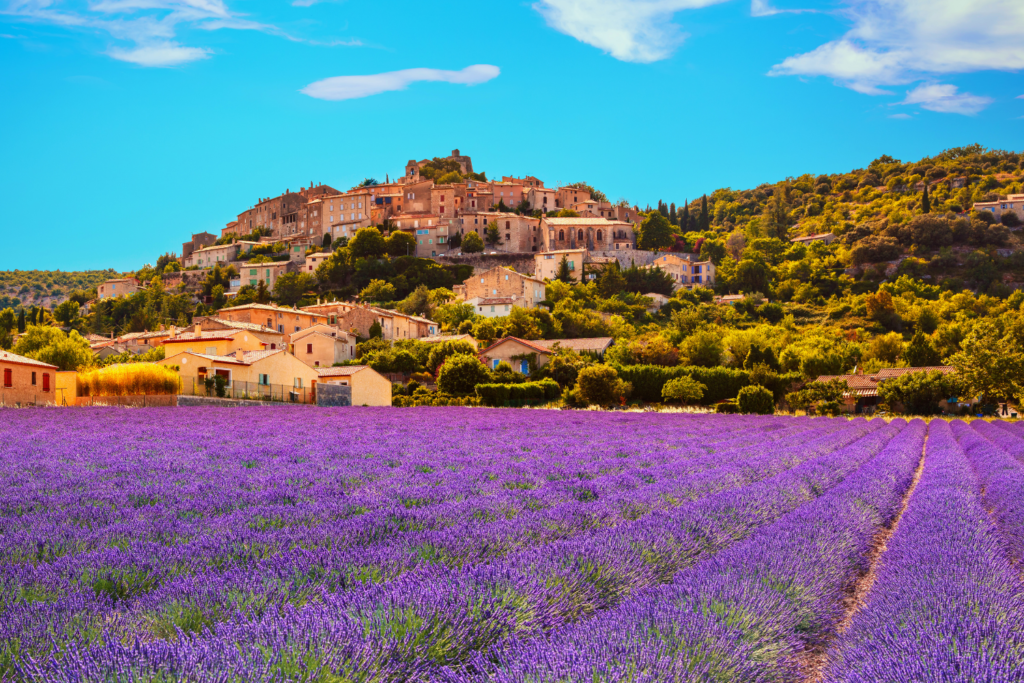 plus beaux villages des Alpes de Haute Provence : Simiane-la-Rotonde