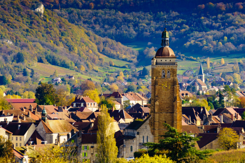 plus beaux villages du Jura, Arbois