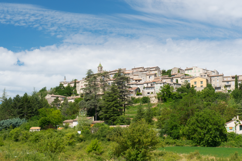 plus beaux villages des Alpes de Haute Provence : Dauphin