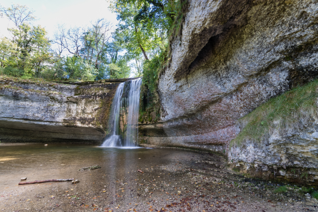 Que faire dans le Jura : Les Cascades du Hérisson