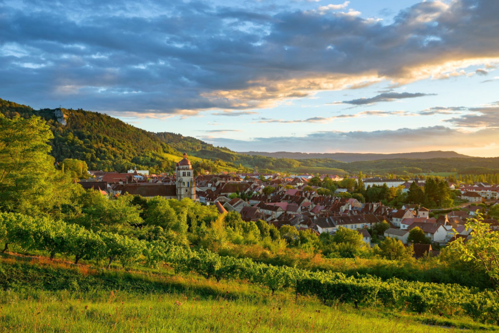 plus beaux villages du Jura, Poligny