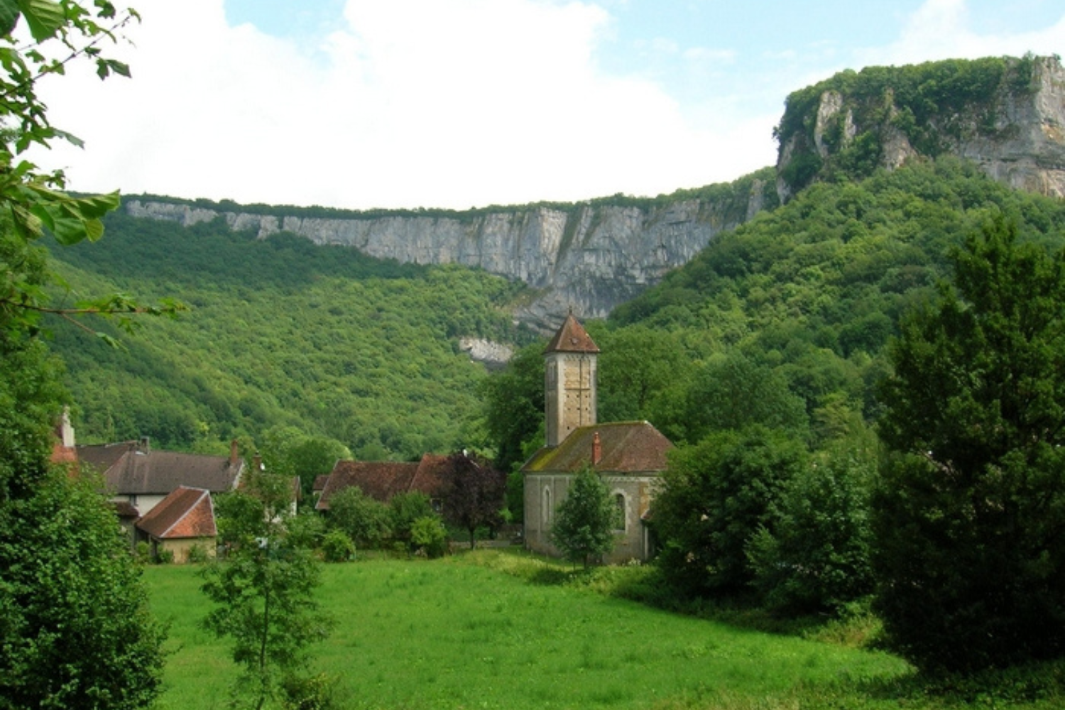 Ebook: À travers les villages du Jura, Champdivers par J. Brelot, Les